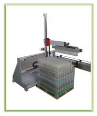 Semiautomatic depalletizers for bottles
